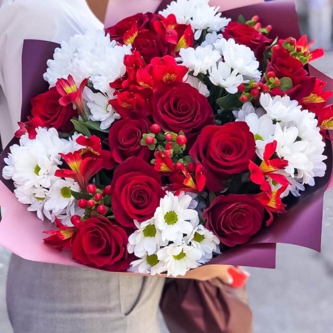 Букет цветов "Трепет" Букет цветов "Трепет"